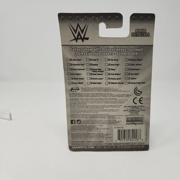 WWE Sasha Banks Nano Metalfigs Mini Figure 1.65" Jada Toys 2017 (n) - Picture 3 of 7